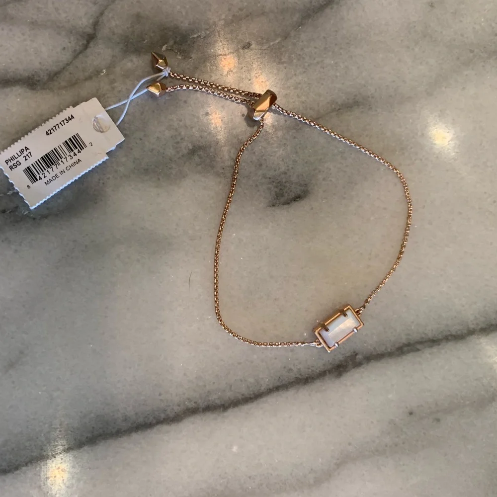 KENDRA SCOTT Phillipa Chain Bracelet Rose Gold - Picture 2 of 8